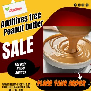 ADDITIVES FREE PEANUT BUTTER